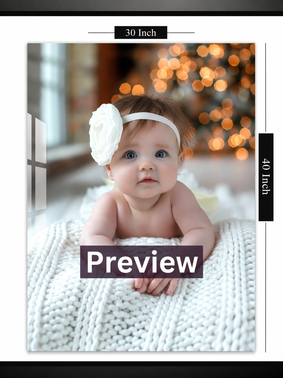 Premium Framed Acrylic Photo