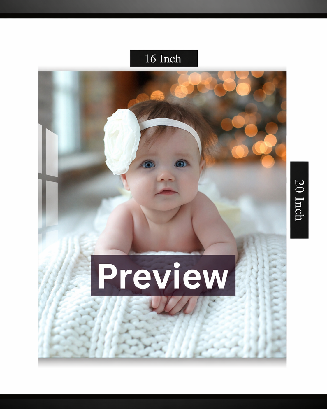 Premium Framed Acrylic Photo